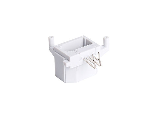 Cate5e 6P4C Vertical Terminal Uk Rj11 Connector Pcb Modular Jack 125 V