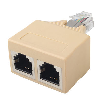 125V 1.5A RJ11 Modular Jack One Revolution Two Female Non Shielded