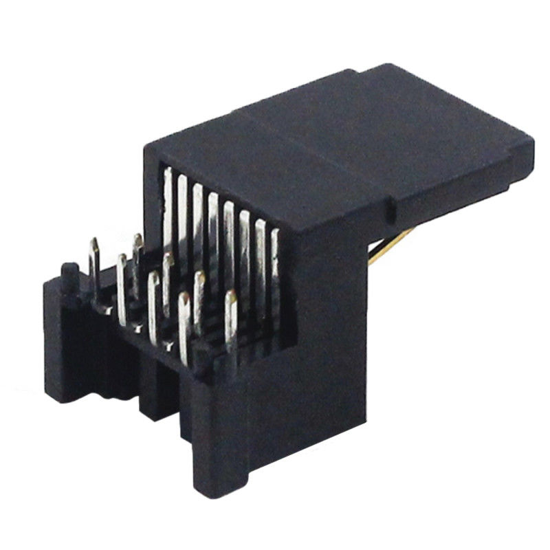 18.3 Mm Unshielded Rj45 Adapter Half Board Bracket Without Transformer
